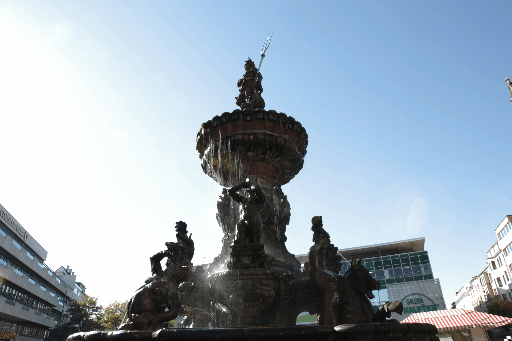 Neptunsbrunnen in Wuppertal, (C) by Christian Stüben, Wuppertal